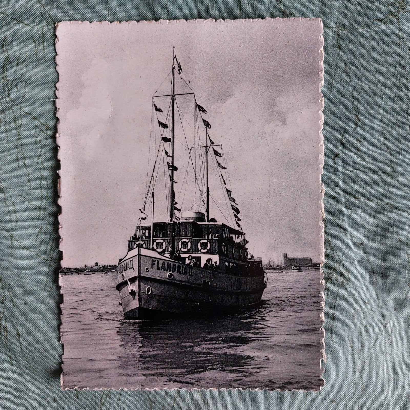 oude postkaart Antwerpen ; Flandriaboot, Ophalen of Verzenden, Antwerpen