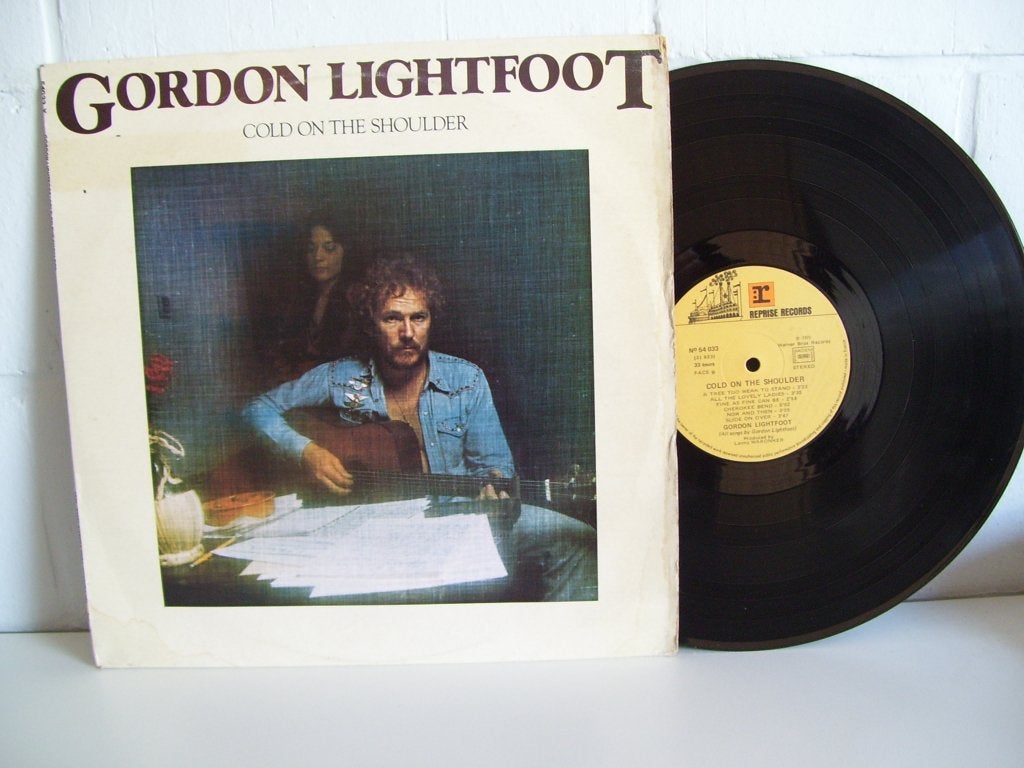 Gordon Lightfoot Koud op de schouder, Cd's en Dvd's, LP, Gebruikt, Originele persing, Ophalen of Verzenden