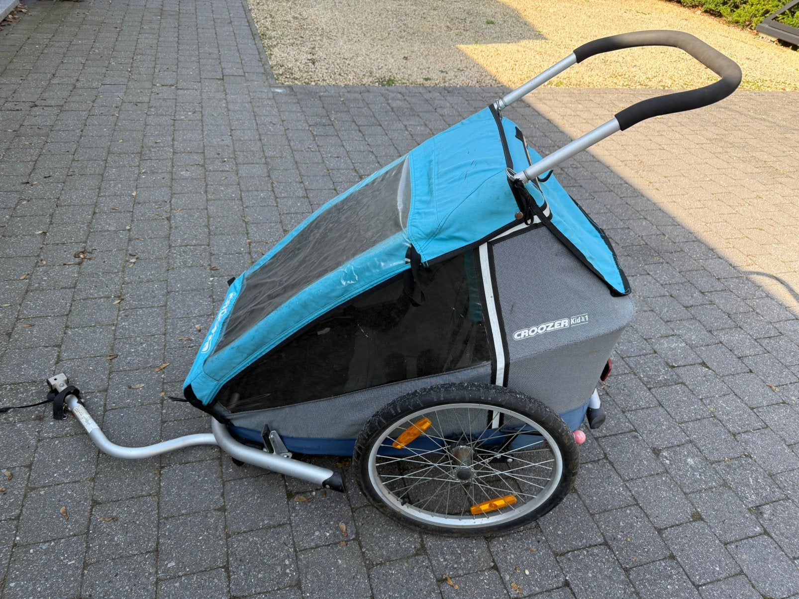 Croozer Kid for 1, Vélos & Vélomoteurs, Enlèvement, Utilisé, Remorque pour enfant, Pliable