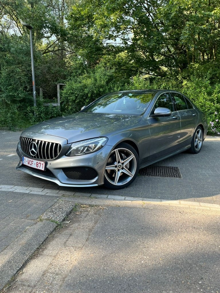 Mercedes C220 d AMG Pack, 4 cilinders, Leder, Startonderbreker, 5 deurs