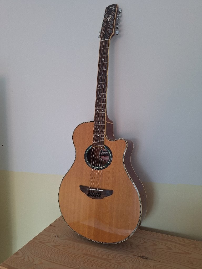 Guitare électro-acoustique 12 cordes Yamaha APX7-12, Musique & Instruments, Enlèvement, Comme neuf, Guitare Western ou Guitare Folk