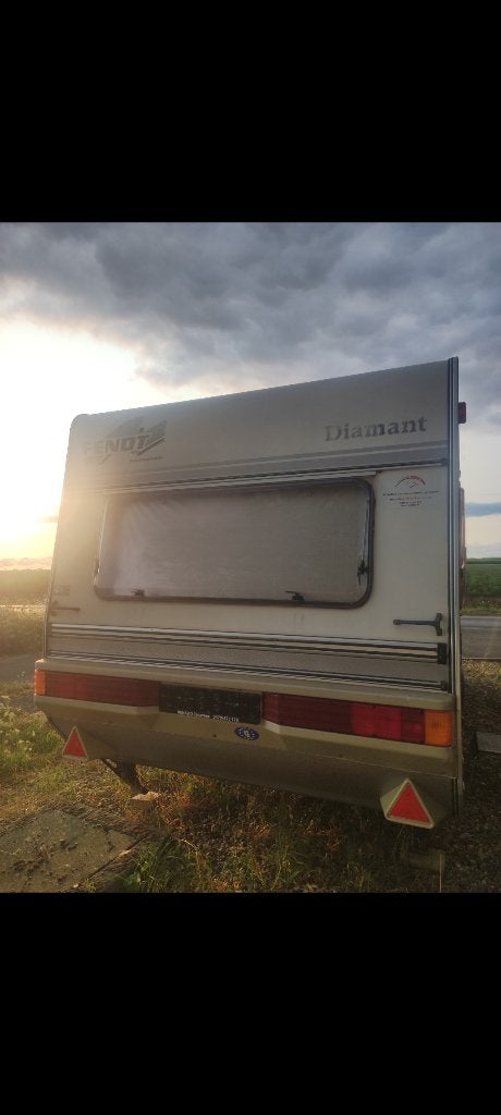Trekcaravan, Vast bed, Standaardzit, Tot en met 2, Particulier