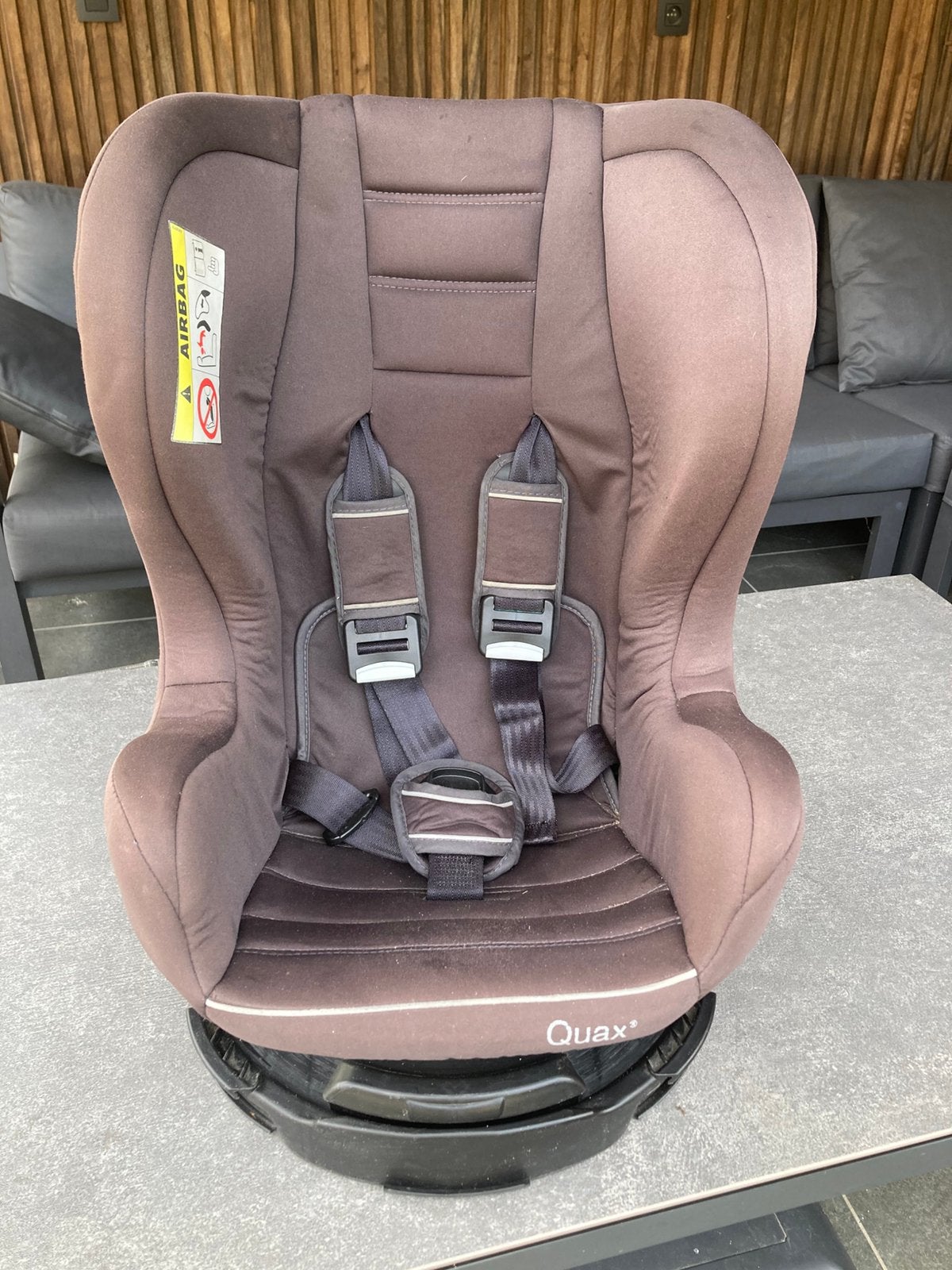 Autostoel Quax, Enfants & Bébés, Sièges auto, Autres marques, Ceinture de sécurité, Dossier réglable, Enlèvement