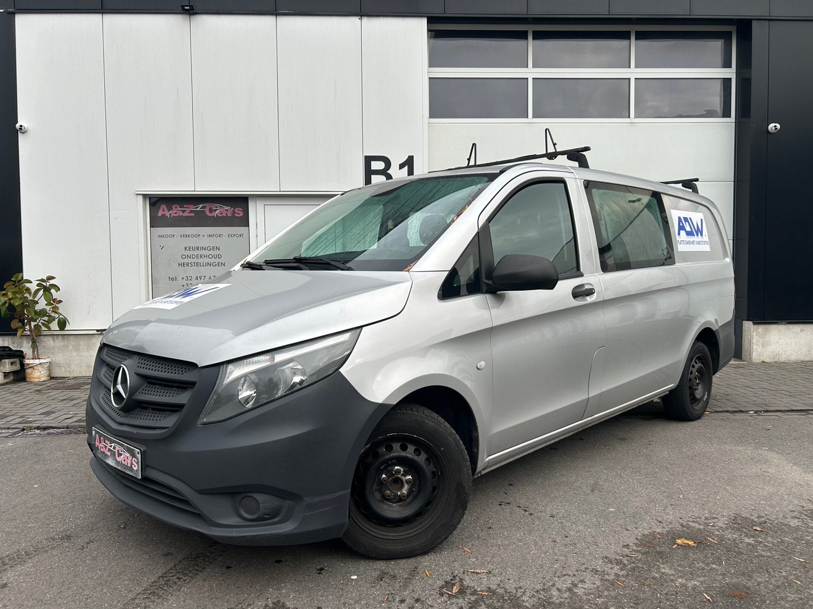 Mercedes Vito 114 CDI / Dubble Cabine / Airco, Auto's, Bedrijf, Overige carrosserie, Te koop, Vito