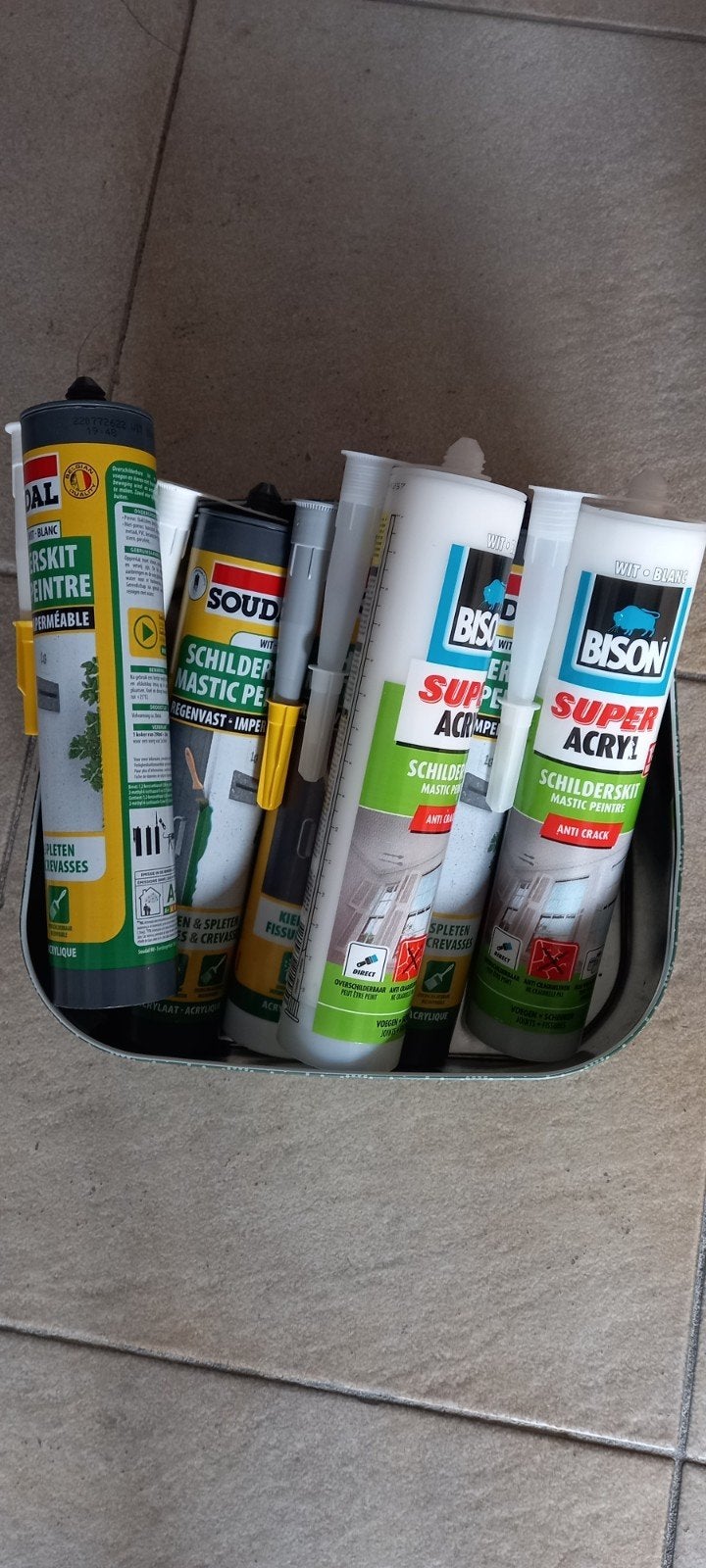 Kit de peinture Soudal- Bison, Bricolage & Construction, Enlèvement, Blanc