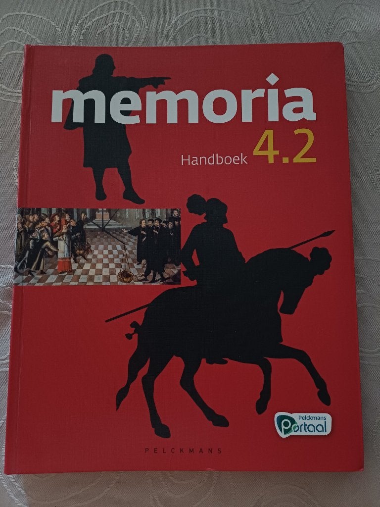 Schoolboek geschiedenis memoria 4.2, Boeken, Ophalen, ASO, Geschiedenis, Zo goed als nieuw