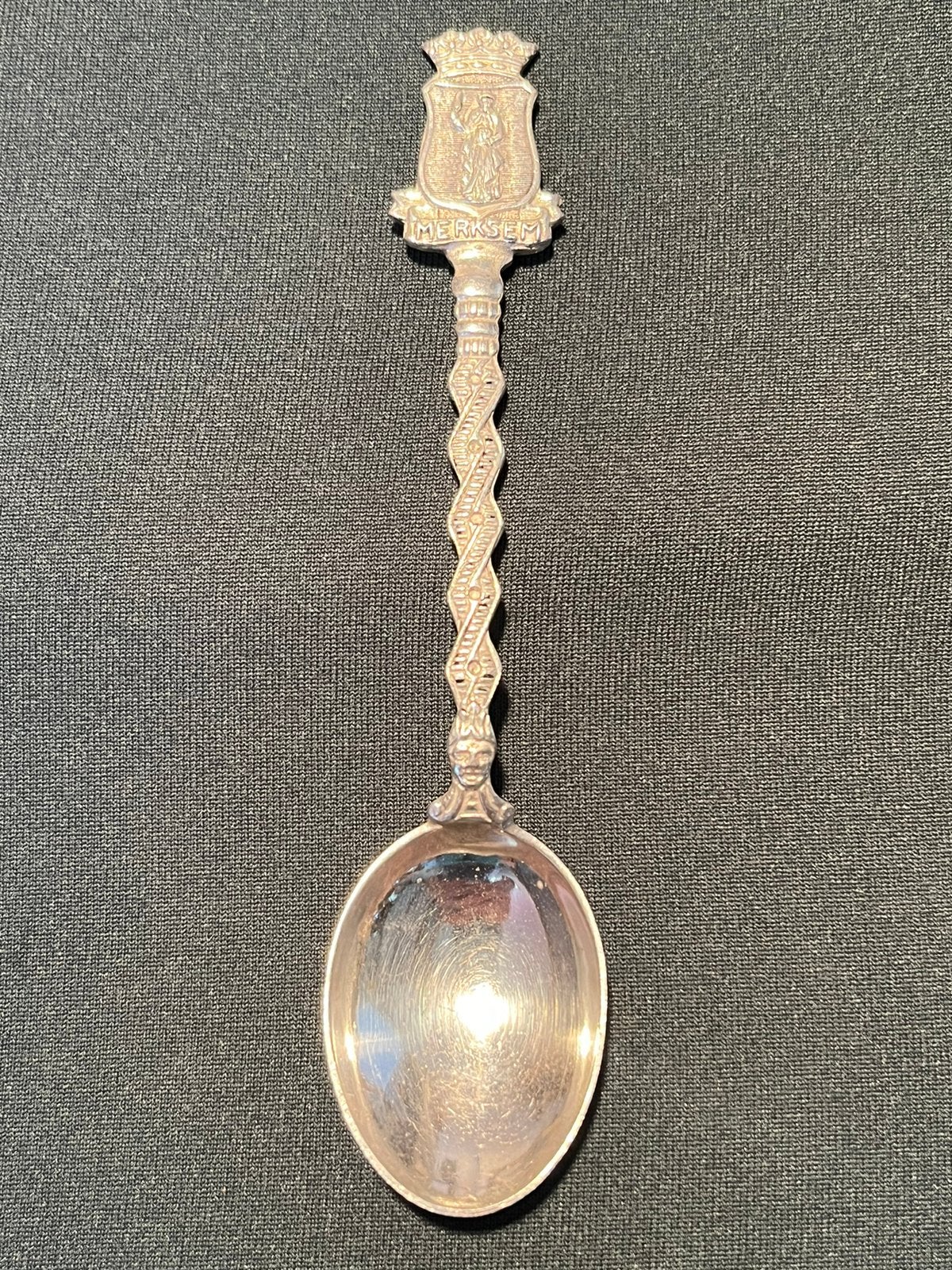Cuillère vintage Merksem., Antiquités & Art, Enlèvement ou Envoi