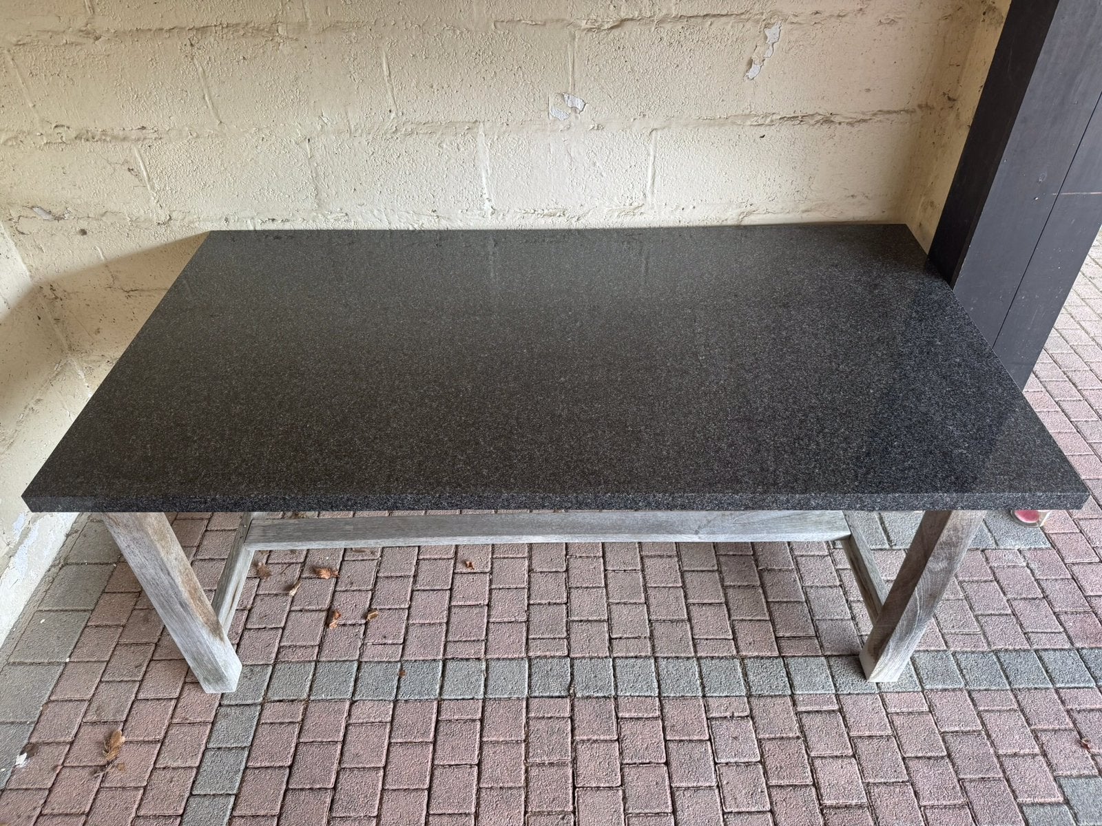 Tuintafel, Ophalen, Gebruikt, Hout
