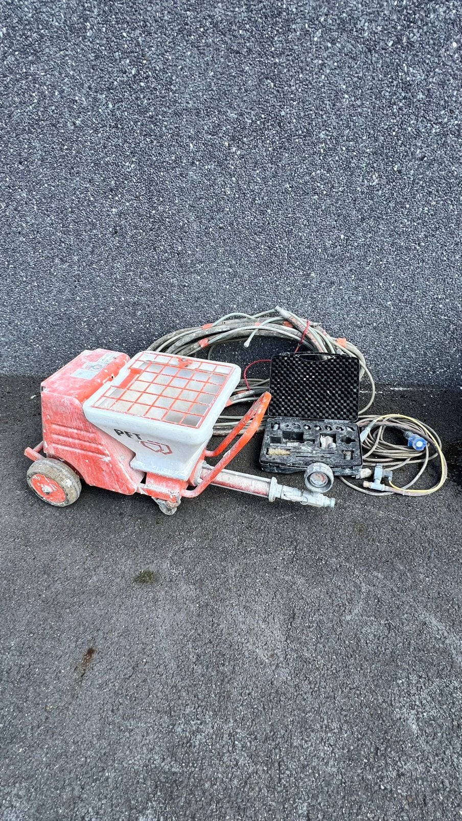 Pft Swing m 230v, Ophalen, Gebruikt