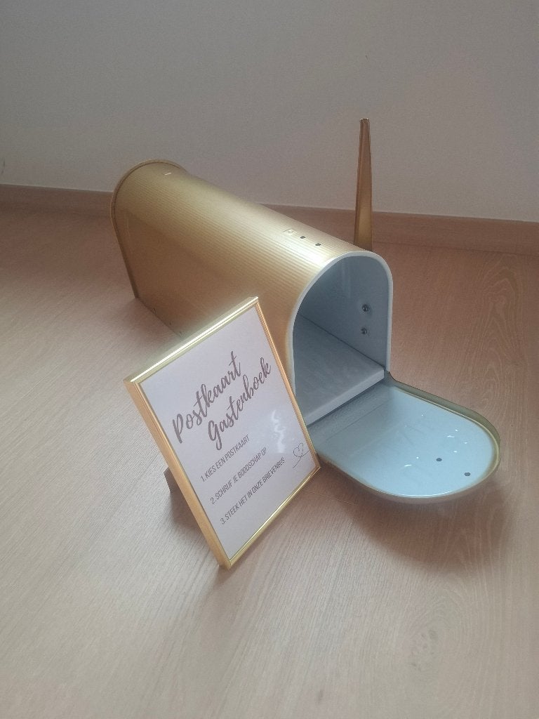 Brievenbus, Ophalen, Nieuw, Aluminium, Staande brievenbus