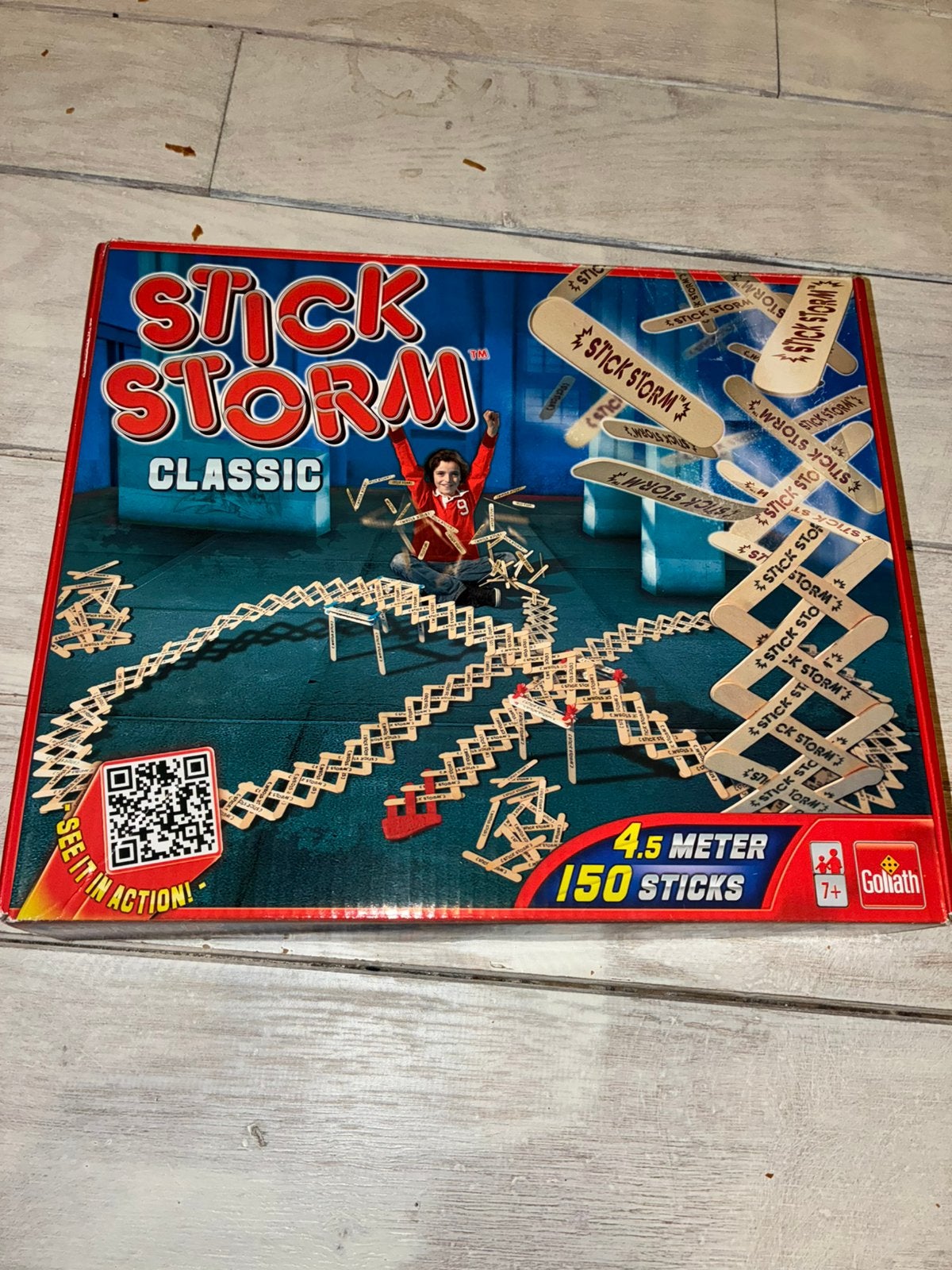 Constructiespeelgoed: Stick storm, Hobby en Vrije tijd, Gezelschapsspellen | Overige, Ophalen of Verzenden, Zo goed als nieuw