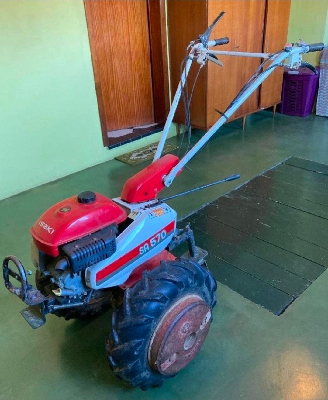 Frees iseki SA 570, Ophalen, Tuinfrees