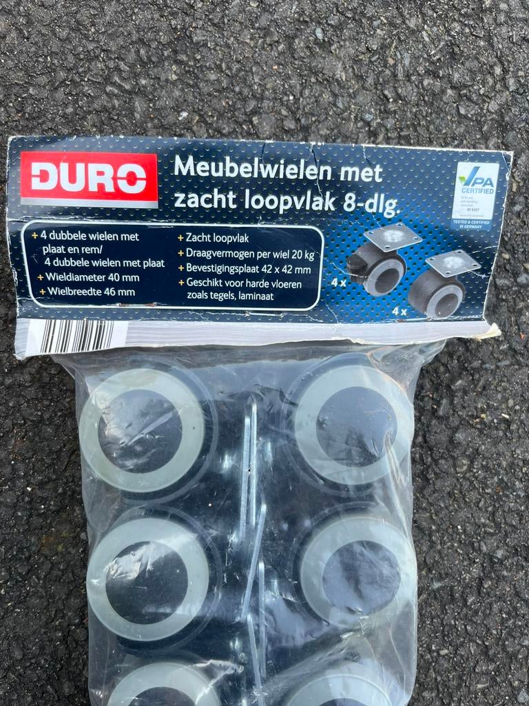 Meubel wielen, Ophalen, Zo goed als nieuw