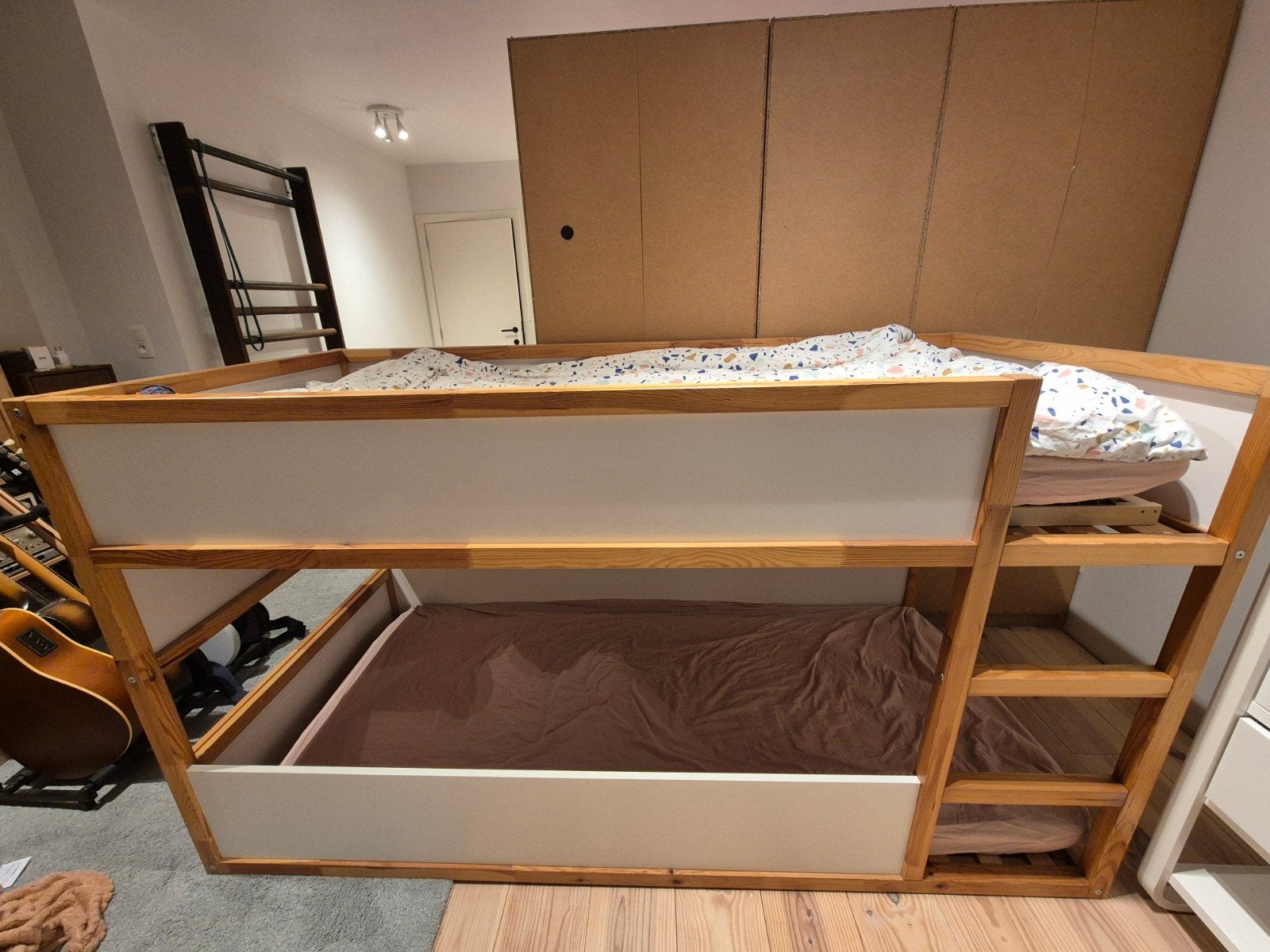 Bed Ikea KURA - stapelbed, Enlèvement, Utilisé, Lits superposés