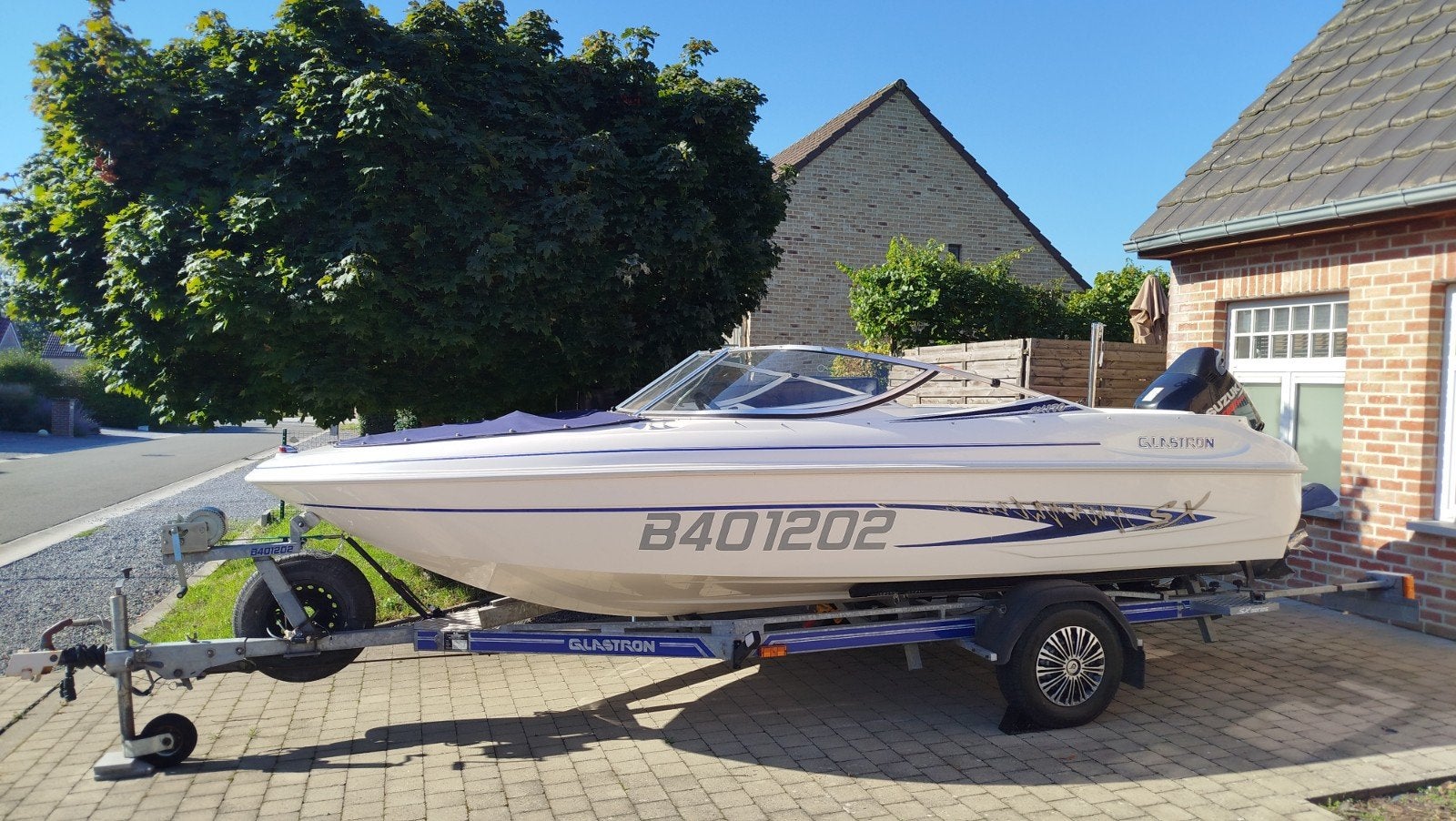 GLASTRON SX170, Utilisé, Moteur hors-bord, Polyester, 120 à 200 ch