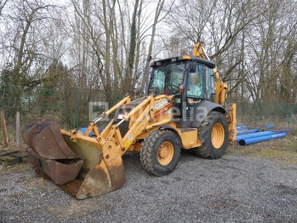 Tractopelle Case 590 SR-4PS, Chargeuse-pelleteuse