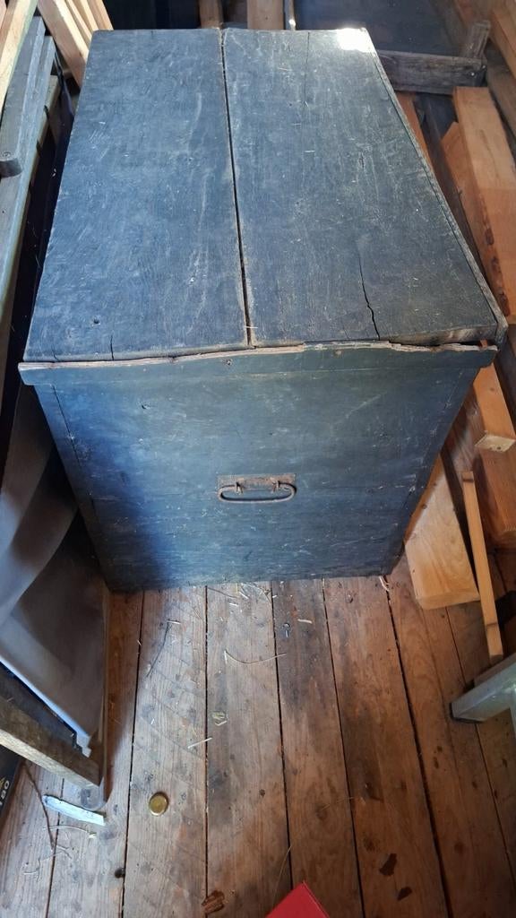 Oude houten koffer, Huis en Inrichting, Ophalen of Verzenden