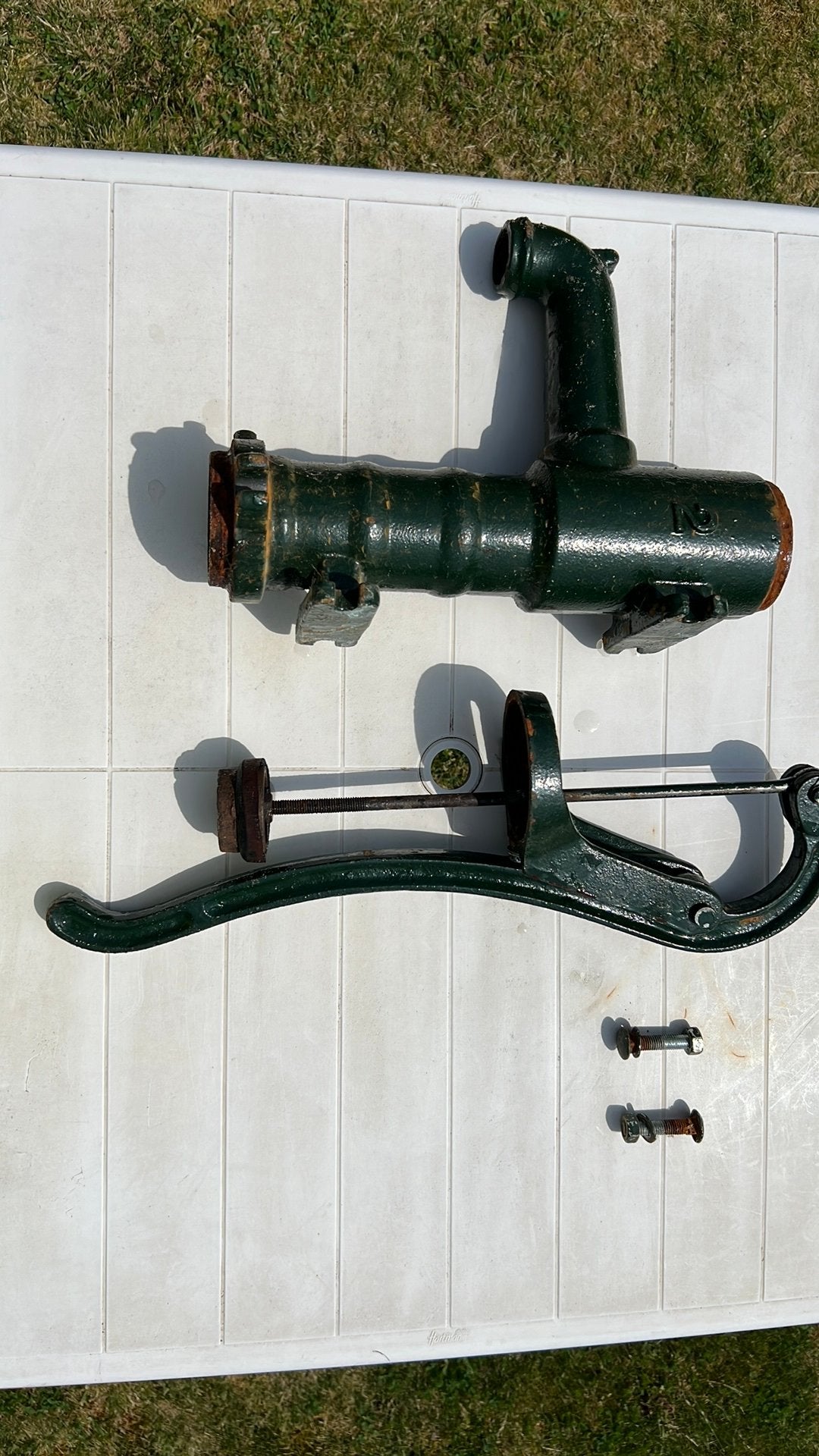 Hand waterpomp, Tuin en Terras, Ophalen, Zo goed als nieuw