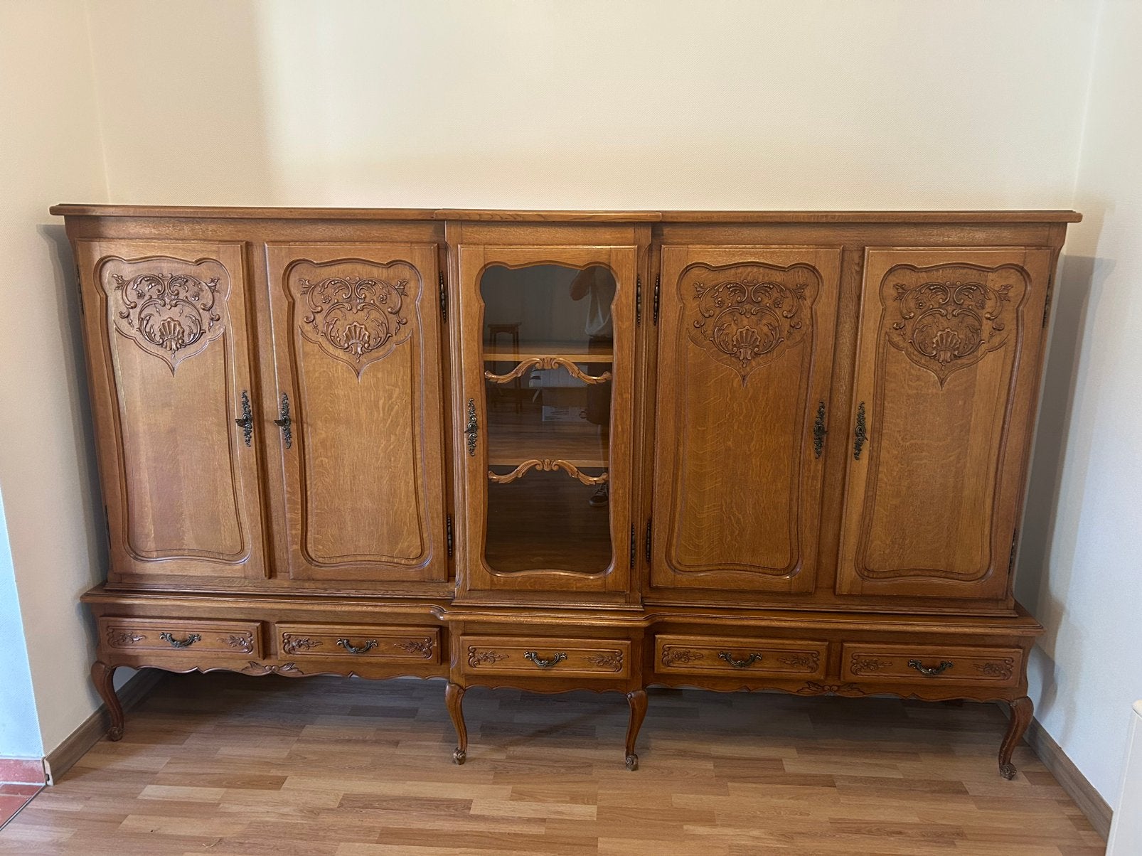 Gratis: eiken dressoir, Huis en Inrichting, Ophalen, Zo goed als nieuw