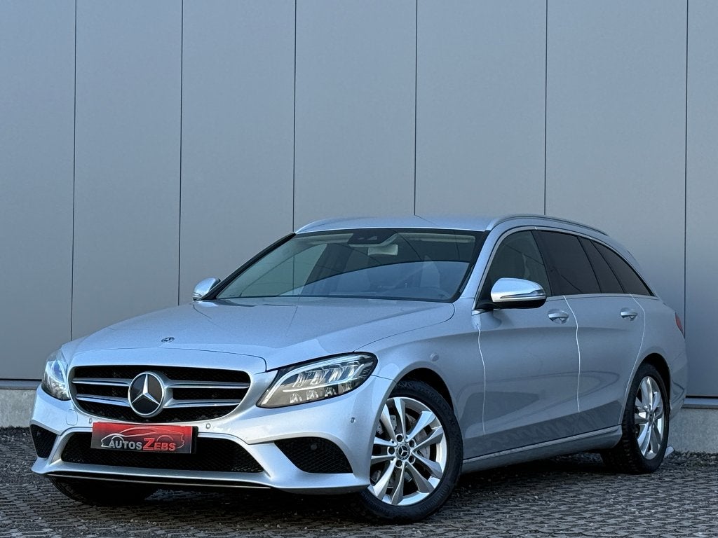 Caméra d'angle mort LED Mercedes-Benz C 200 d LineAss Euro6d, Argent ou Gris, 140 g/km, Euro 6, Entreprise