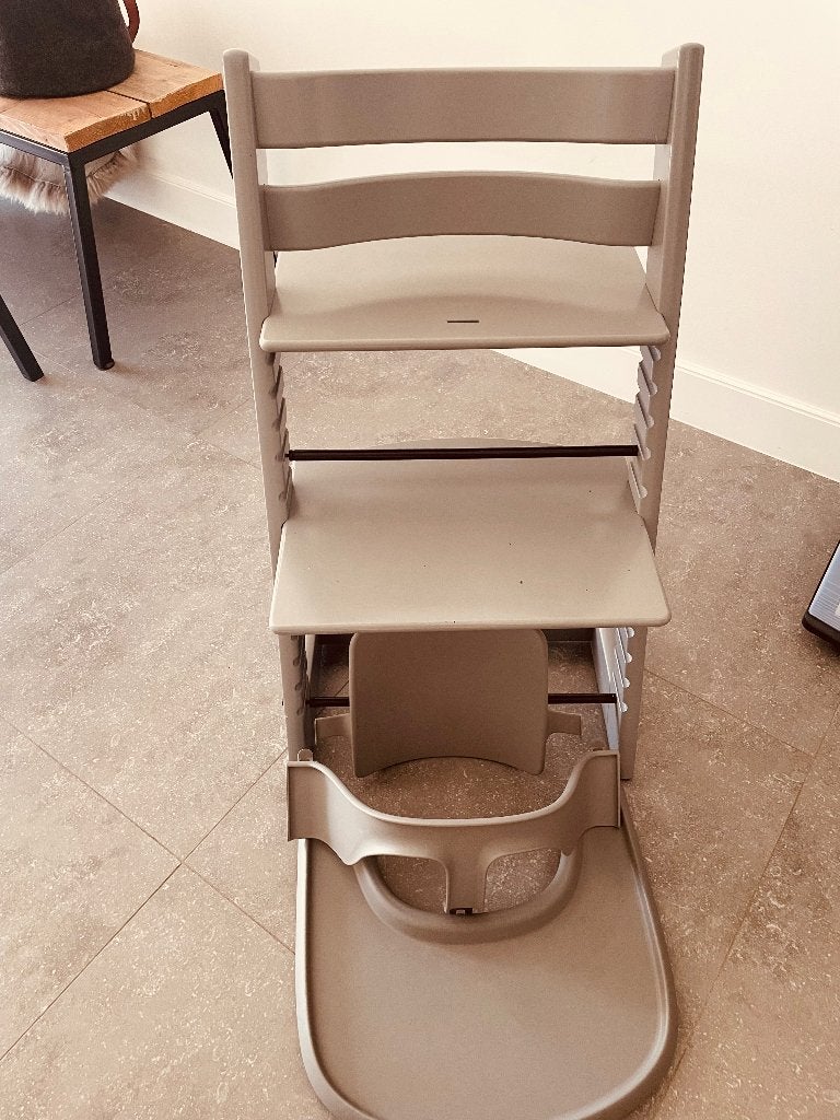 Tripp trapp Stokke, Kinderen en Baby's, Kinderstoelen, Ophalen, Gebruikt, Meegroeistoel, Afneembaar eetblad