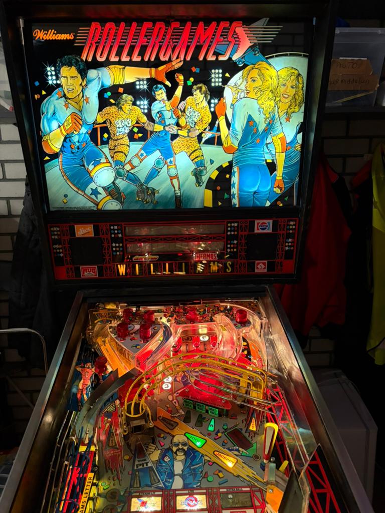 flipper Rollergames, Enlèvement ou Envoi, Bally, Flipper (jeu), Comme neuf