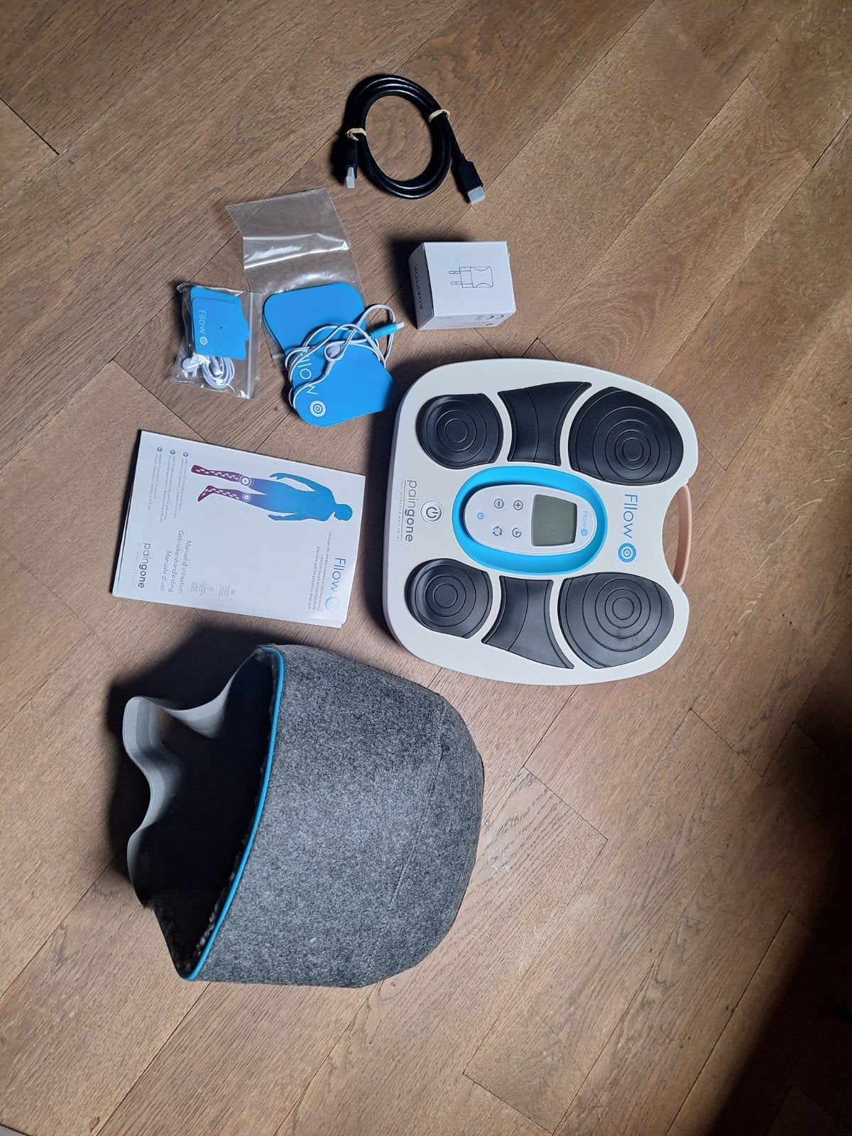 appareil avec vibrations et électrodes pour jambes lourdes.., Sports & Fitness, Enlèvement, Appareil