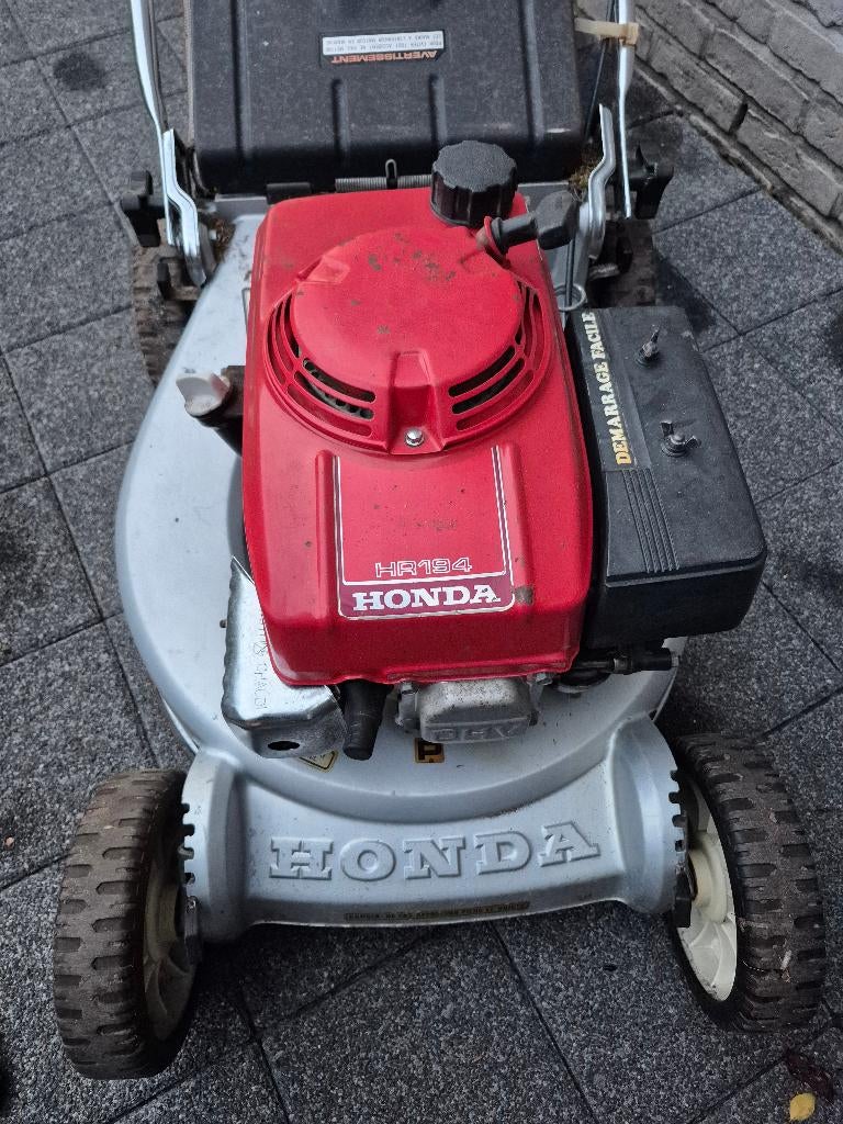 Benzine grasmaaier Honda HR194, Ophalen, Gebruikt, 40 t/m 49 cm, Opvangzak