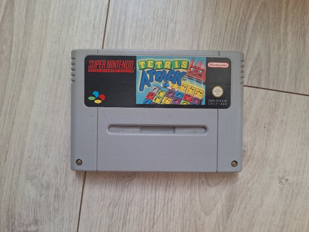 Tetris Attack voor de Super Nintendo (SNES), Games en Spelcomputers, Avontuur en Actie, 2 spelers, Eén computer, Ophalen of Verzenden