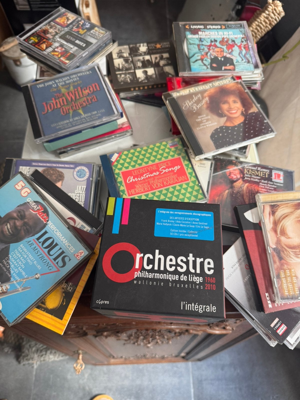 Lot d’environ 120 CD Classique, jazz, opéra + coffret 50 CD, Cd's en Dvd's, Cd's | Overige Cd's, Zo goed als nieuw, Boxset, Ophalen
