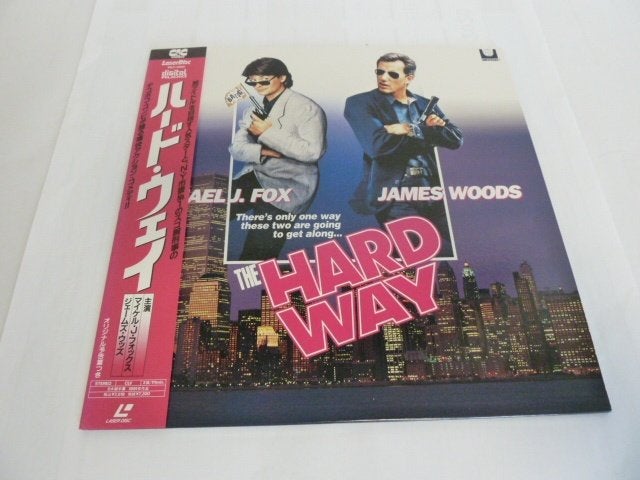 Laserdisc PILF-1360 The Hard Way Michael J.Fox, Alle leeftijden, Ophalen, Zo goed als nieuw