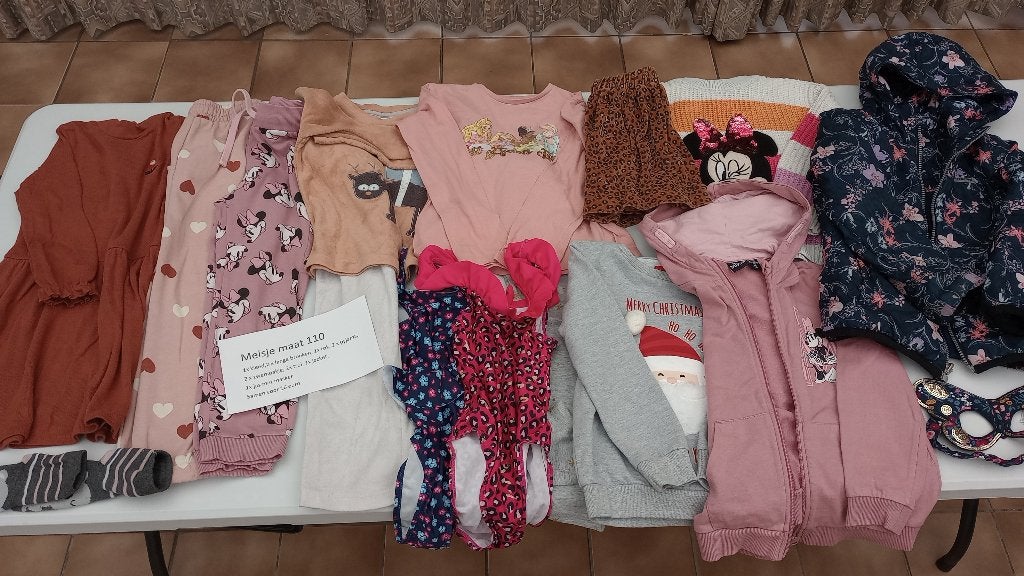 kinderkleding meisje maat 110, Kinderen en Baby's, Ophalen, Zo goed als nieuw, Meisje