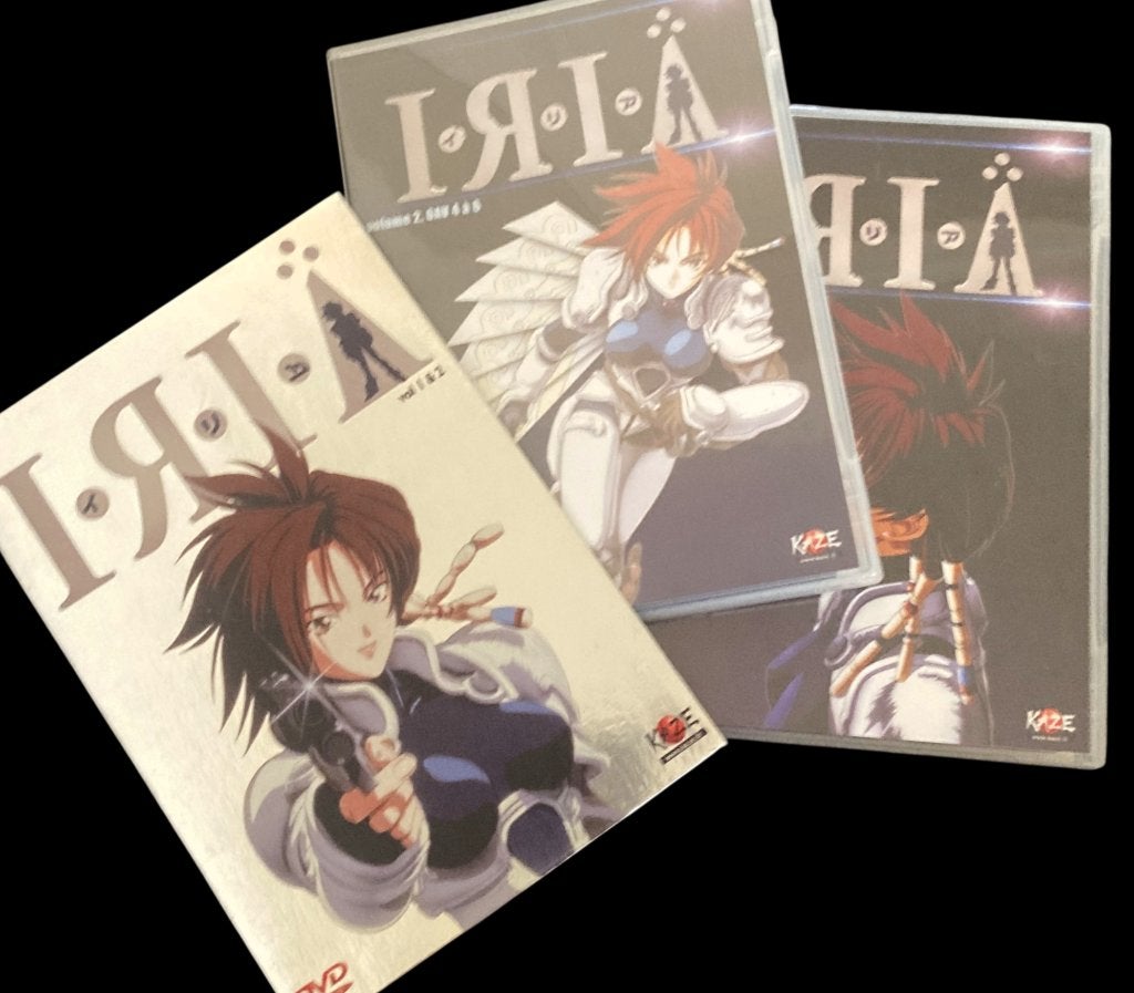 Manga KAZE Iria Zeiram De Animatie Integraal 2 DVD, Gebruikt, Tekenfilm, Anime (Japans), Boxset