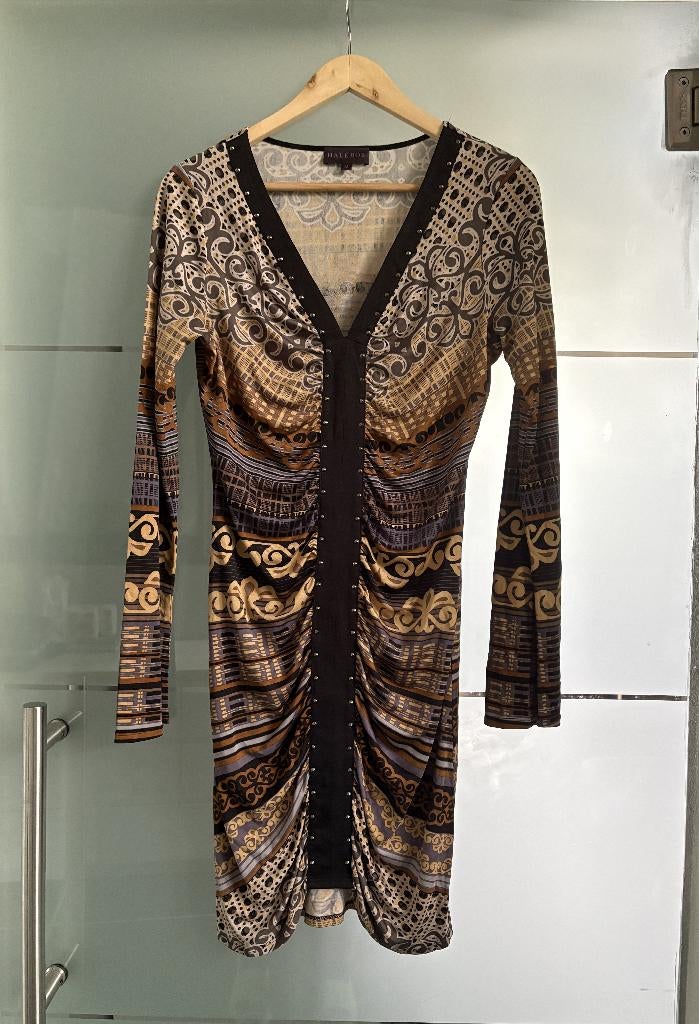 Hale Bob - Jurk, Maat 38/40 (M), Beige, Ophalen of Verzenden, Zo goed als nieuw
