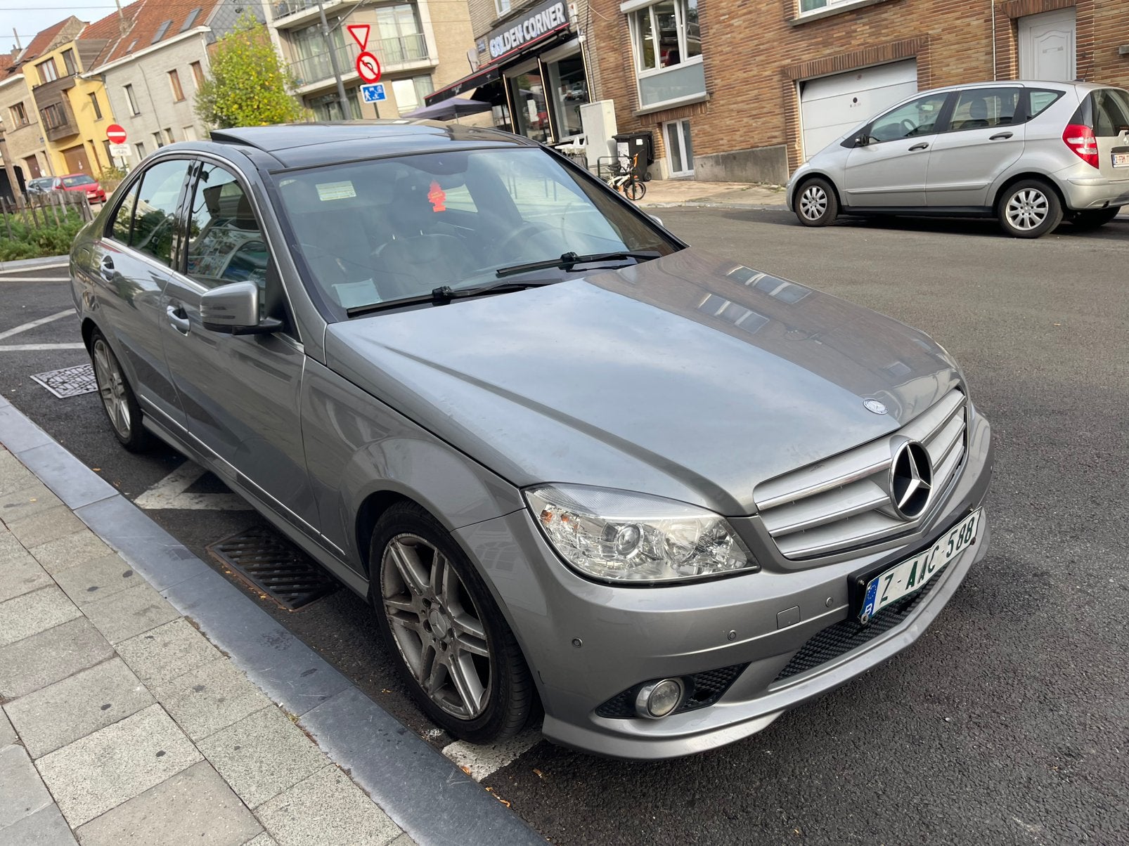 Mercedes C200 CDI 2009 Pack AMG Boite auto toit pano, Auto's, Bedrijf, Diesel, Euro 4, C-Klasse