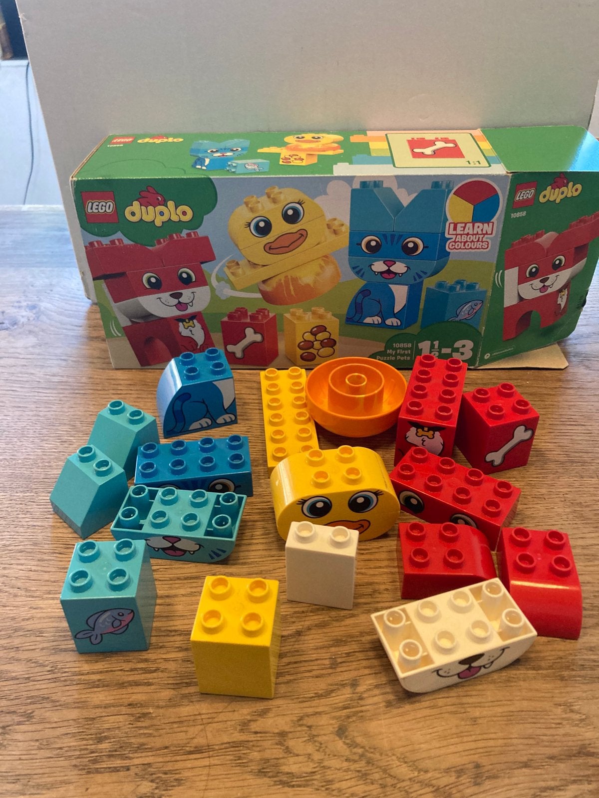 Mijn eerste puzzeldieren Lego duplo 10858, Ophalen of Verzenden, Zo goed als nieuw, Duplo