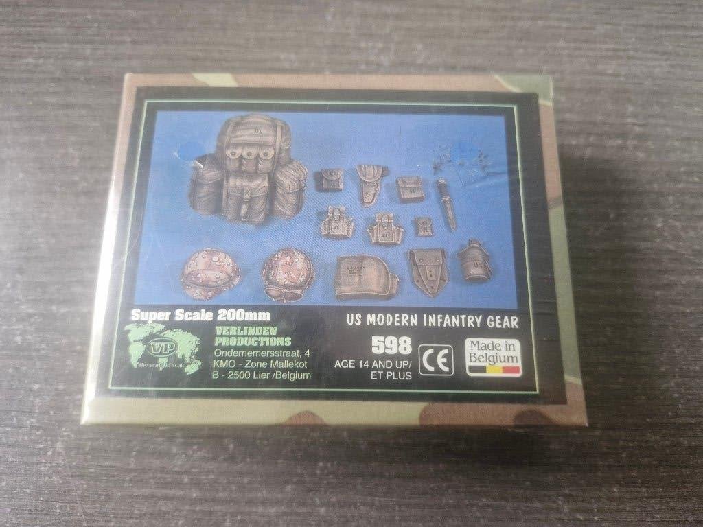 Verlinden Super Scale 200mm US Modern Infantry Gear, Ophalen of Verzenden, Nieuw, Groter dan 1:32