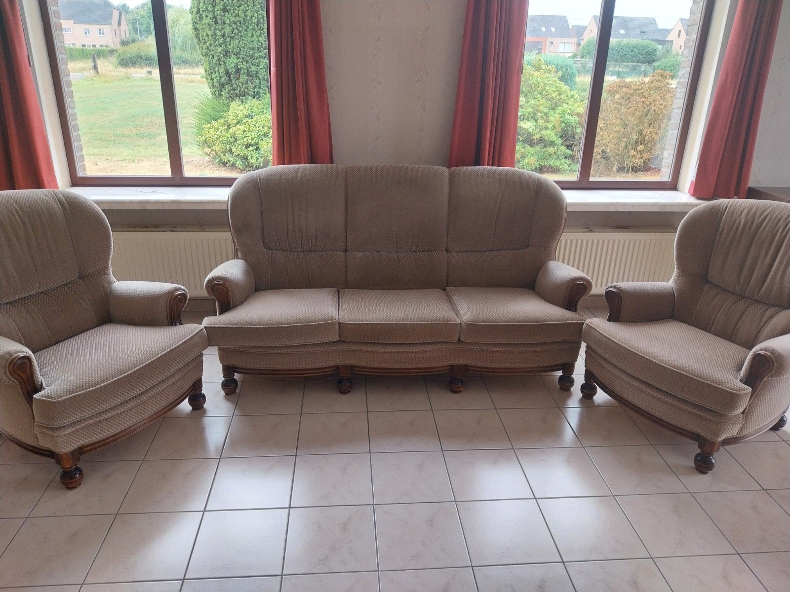 Salon, Ophalen, Zo goed als nieuw, Hout