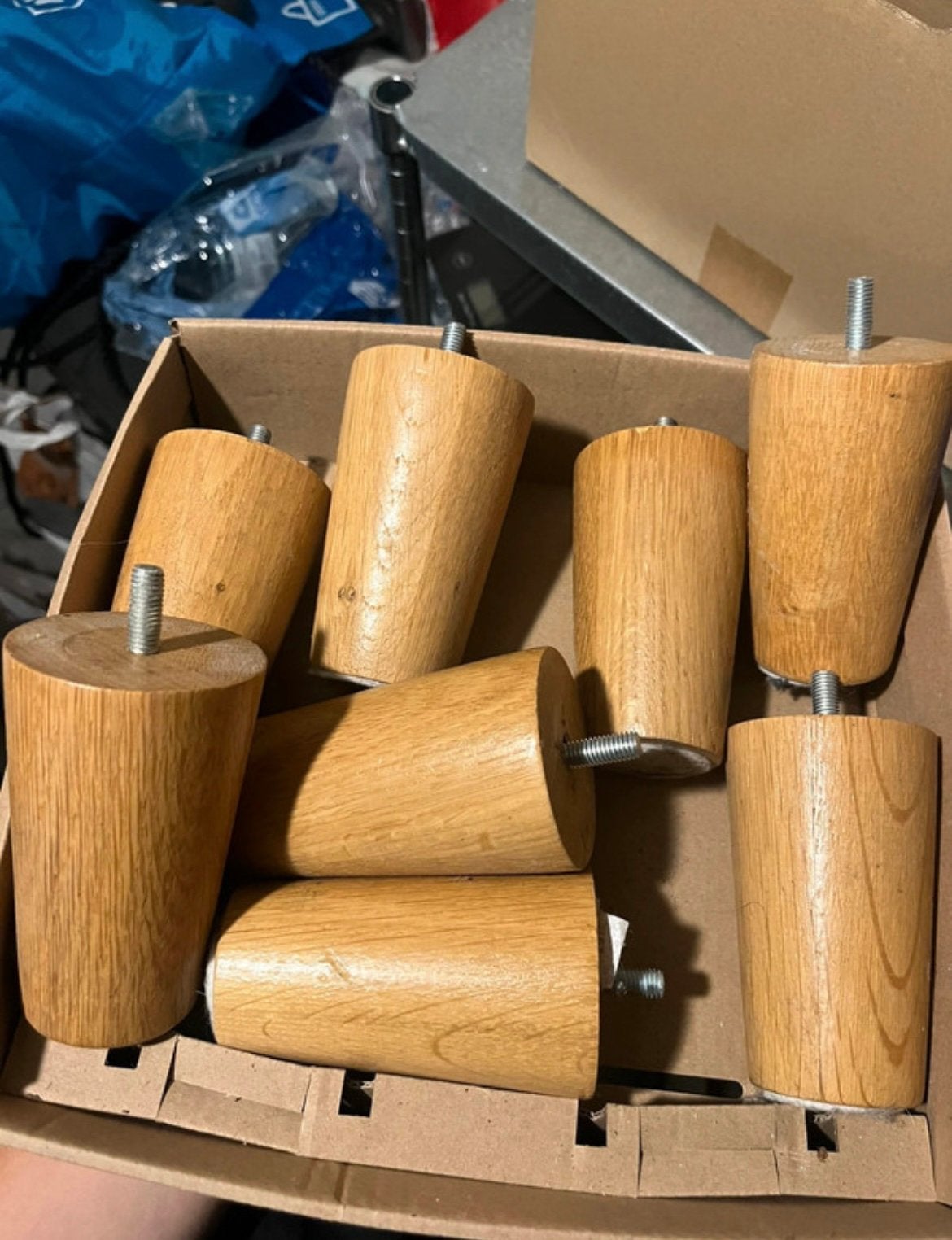 Brynilen ikea bed poten, Huis en Inrichting, Slaapkamer | Bedden, Ophalen, Gebruikt