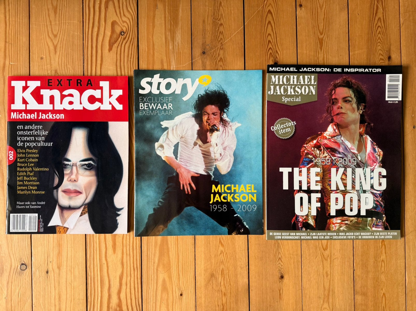 Michael Jackson 3x special editions, Ophalen, Zo goed als nieuw