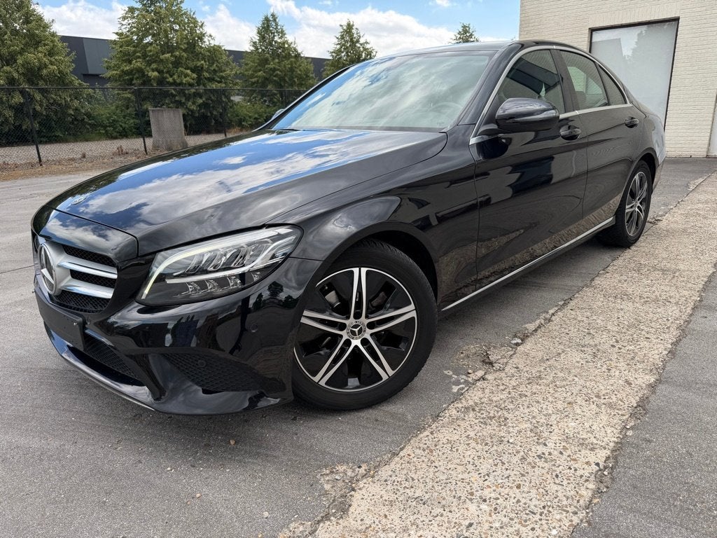 Mercedes C 180 sedan benzine, Auto's, Euro 6, Parkeersensor, Zwart, Bedrijf
