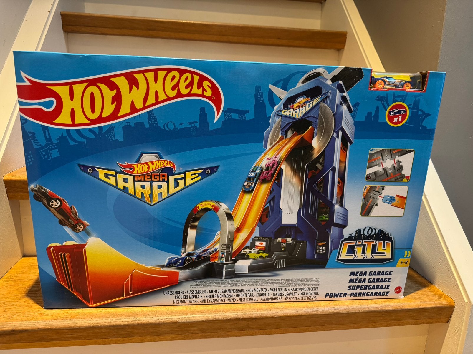 Hotweels mega garage - NIEUW, Kinderen en Baby's, Ophalen, Nieuw