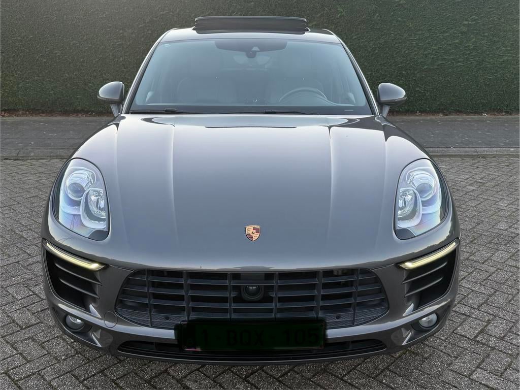 Porsche Macan S V6 /Pano/Carplay/Camera/Euro6b+Keuring, Automaat, Euro 6, Leder, Bruin