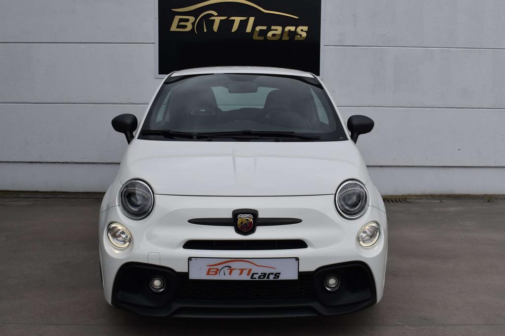 Fiat 595 Abarth Automaat Competizione* Leder* Airco* Navi* P, Auto's, Fiat, 4 zetels, 4 cilinders, Cabriolet, Wit