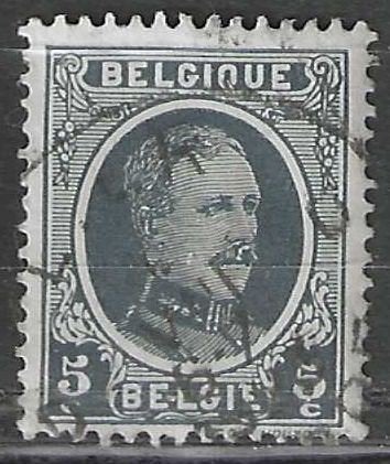 Belgique 1921/1927 - Yvert/OBP 209 - Roi Albert I. (ST), Envoi, Affranchi, Maison royale