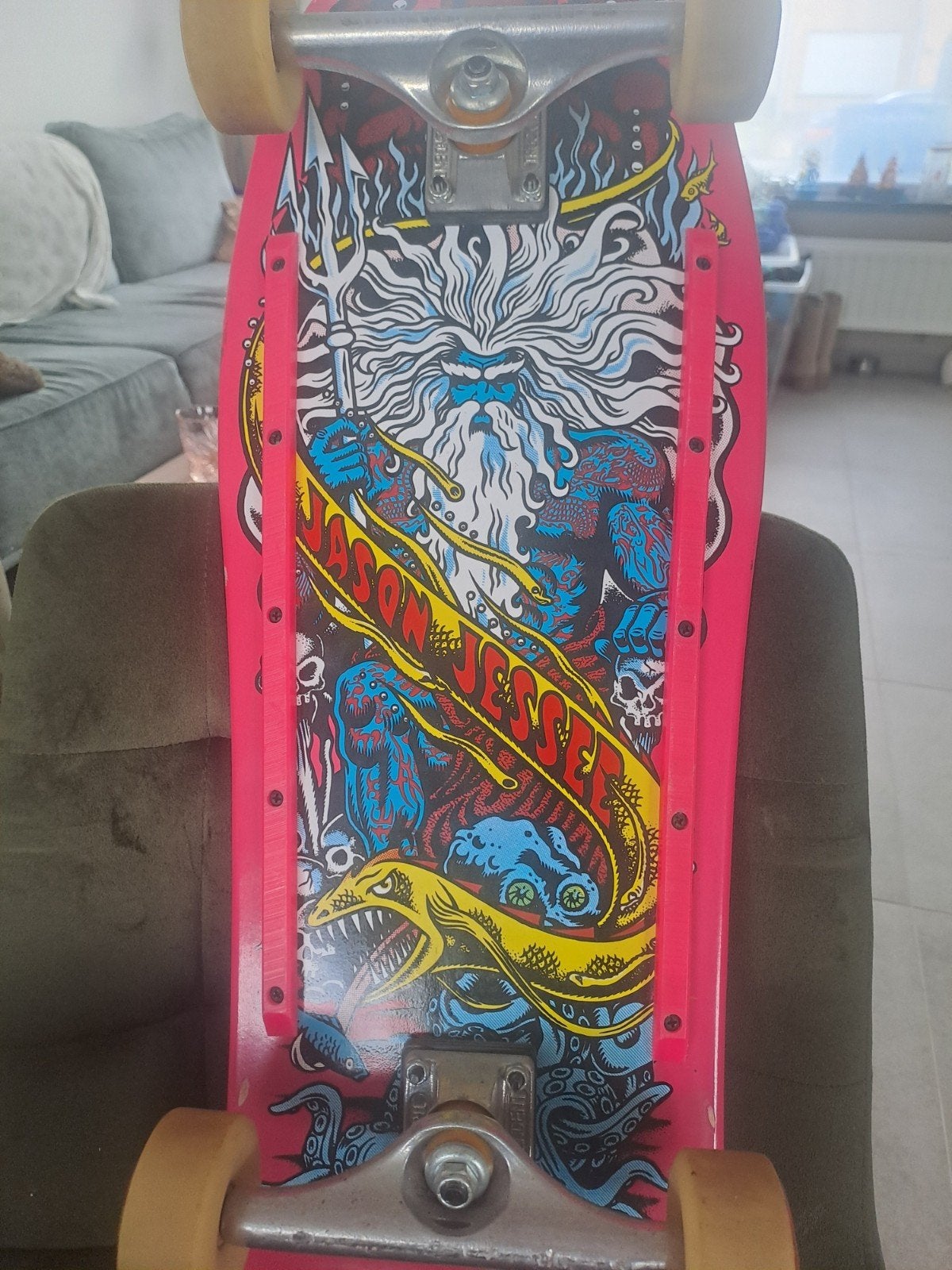 Santa Cruz Jason Jessee re issue, Sport en Fitness, Skateboarden, Ophalen of Verzenden
