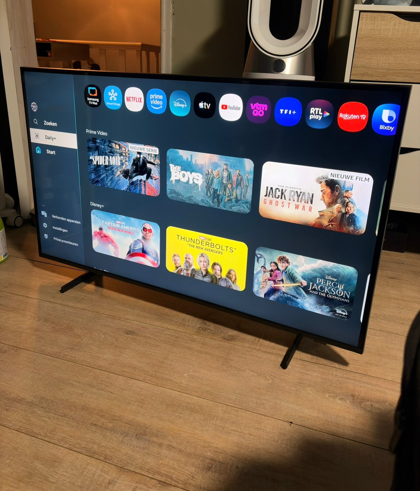 Samsung UHD 43 inch 120 HZ, Ophalen, 120 Hz, Zo goed als nieuw, Samsung