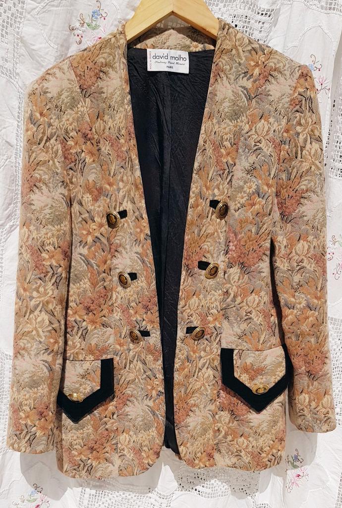 PÉPITE 🔥blazer vintage fleurs tapisserie🔥 (France), Vêtements | Femmes, Vintage, Enlèvement ou Envoi, Porté, Taille 38/40 (M)