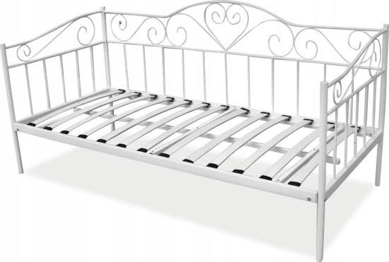 Bed metaal zwart, Ophalen, Gebruikt, Zwart, Metaal