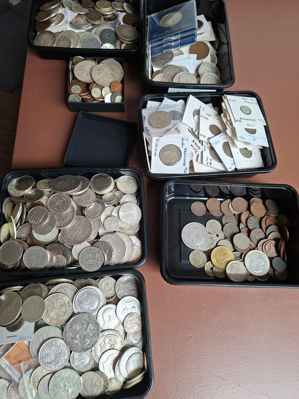 zeeer grote verzameling munten te koop!, Enlèvement, Monnaie